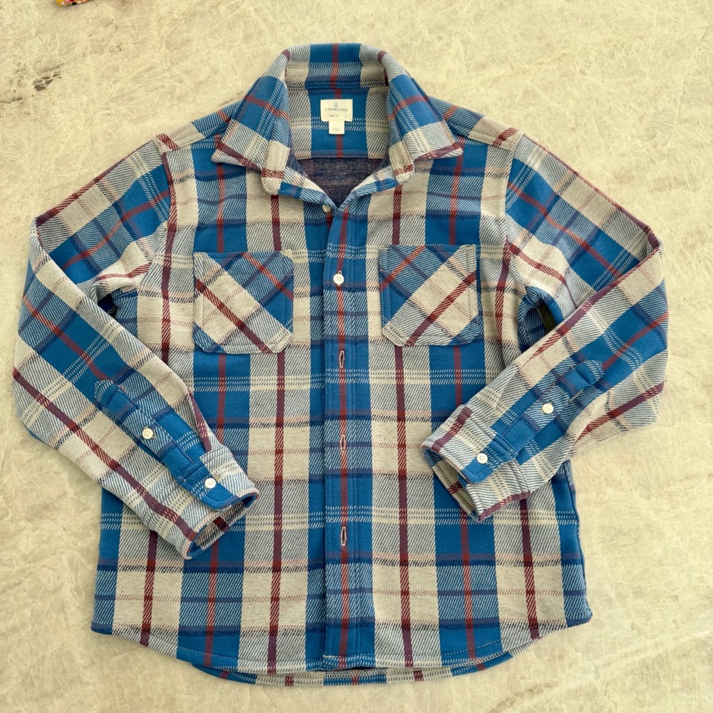 J. Crew Plaid Kids Button Down Shirt